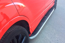 Ford Kuga/Escape 2013–2019 Boční nášlapy Tayga Grey (2 ks, hliník) fotografie 6