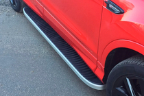 Ford Kuga/Escape 2013–2019 Boční nášlapy Tayga Grey (2 ks, hliník) fotografie 7