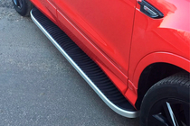 Ford Kuga/Escape 2013–2019 Boční nášlapy Tayga Grey (2 ks, hliník) fotografie 9