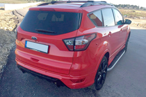 Ford Kuga/Escape 2013–2019 Boční nášlapy Tayga Grey (2 ks, hliník) fotografie 11