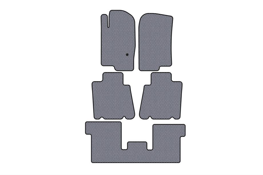 Ford Explorer 2001–2005 Gumové autokoberce Carsuit (3 řady, šedé) Image