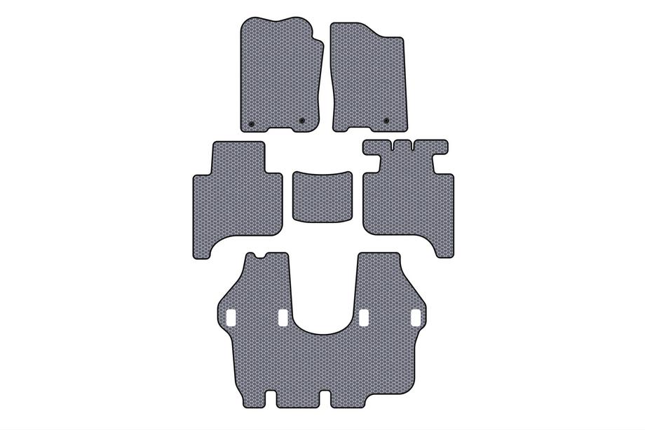 Infiniti QX56 2004–2010 Gumové autokoberce Carsuit (3 řady, 2004-2008, šedá) Image