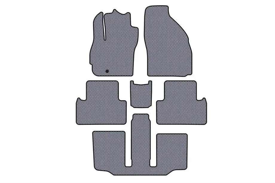 Mazda 5 2005–2009 Gumové koberce do auta Carsuit (3 řady, 7místné, šedé) Image