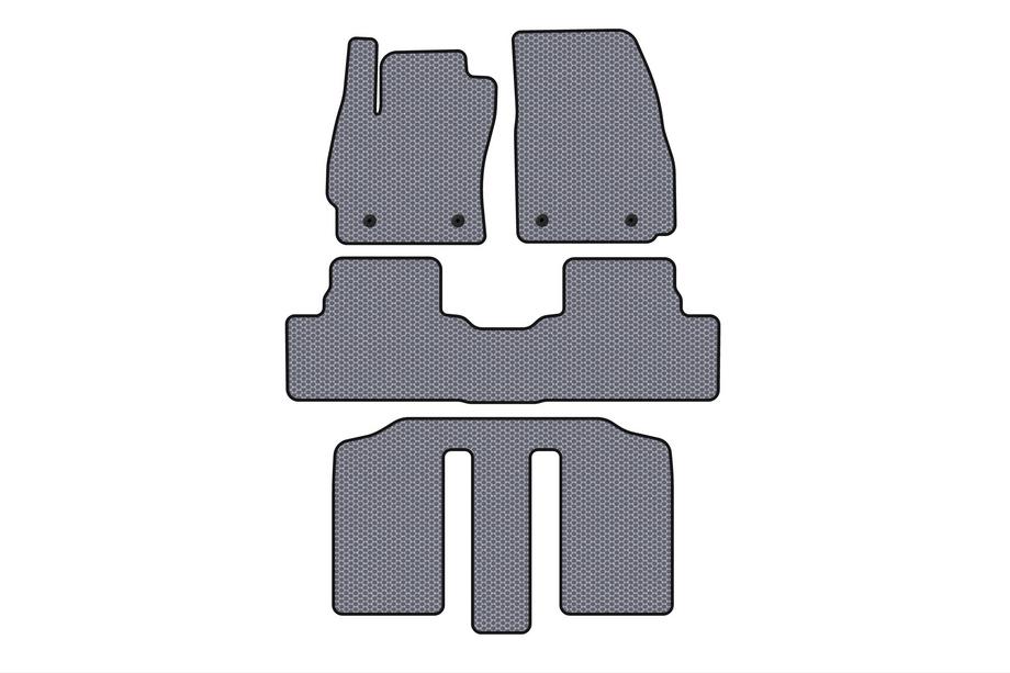 Mazda 5 2010–2018 Gumové autokoberce Carsuit (3 řady, šedé) Image