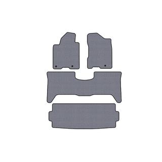 Gumové autokoberce Carsuit (3 řady, 2003-2008, šedé) Nissan Armada 2003–2015 fotografie 1