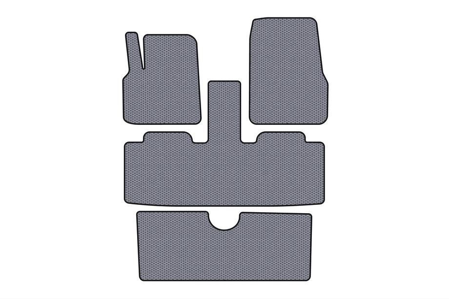 Renault Espace 2002–2014 Gumové koberce do auta Carsuit (3 řady, 7místné, šedé) Image