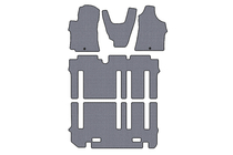 Hyundai H300, H1, Starex 2008–2020 Gumové autokoberce Carsuit (kompletní sada do interiéru, šedé) fotografie 1