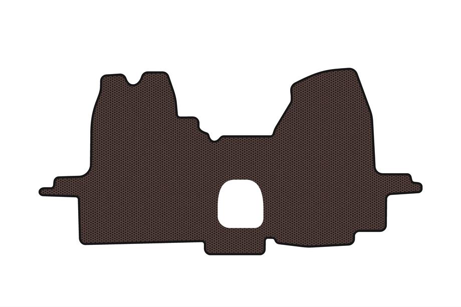Ford Transit 2000–2014 Gumové autokoberce Carsuit do interiéru (2000-2006, hnědé) Image