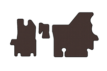 Renault Master 1998–2010 Gumové autokoberce Carsuit (1998-2003, hnědé) fotografie 1