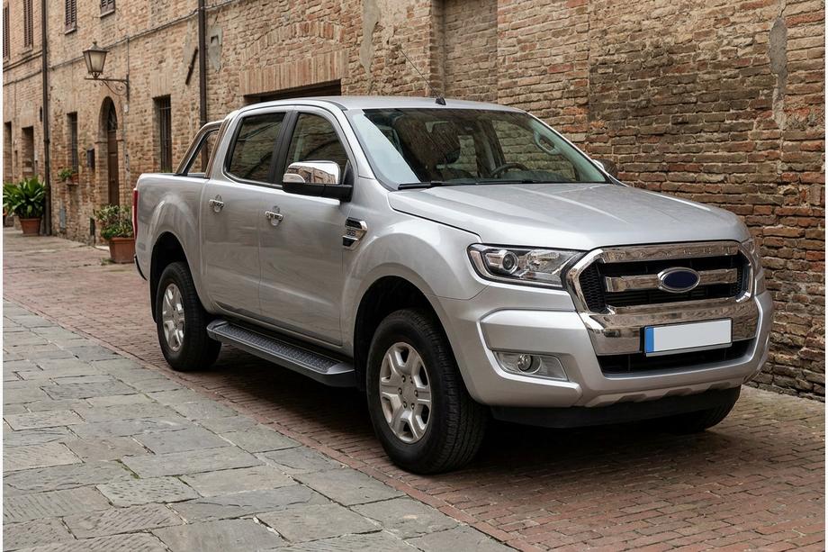 Ford Ranger 2011–2022 Boční prahy Allmond Black (2 ks, hliník) Image
