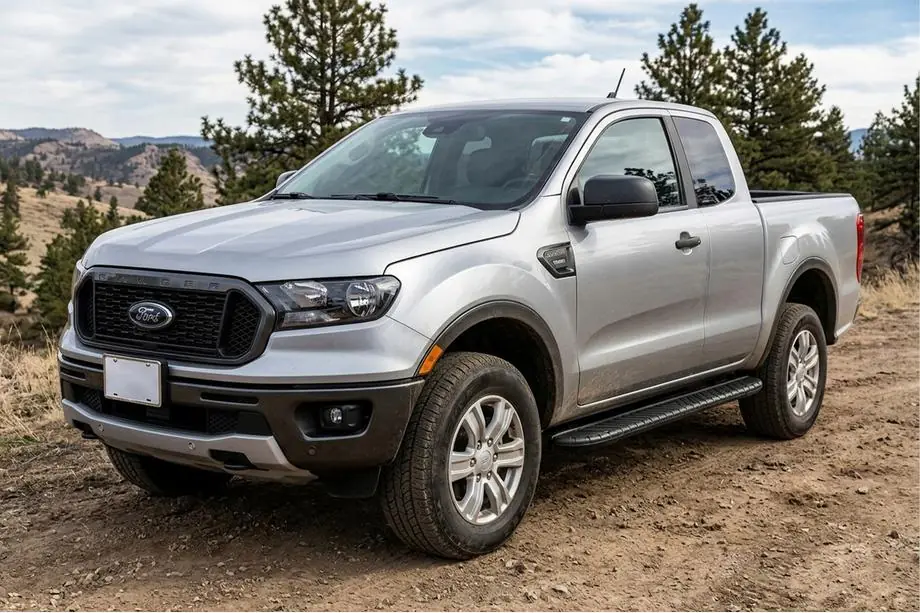 Ford Ranger 2011–2022 Boční prahy Bosphorus Black (2 ks, hliník) Image