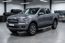 Ford Ranger 2011–2022 Boční prahy Tayga Grey (2 ks, hliník) fotografie 1