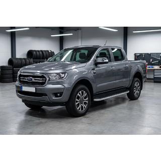 Boční prahy Tayga Grey (2 ks, hliník) Ford Ranger 2011–2022 fotografie 1