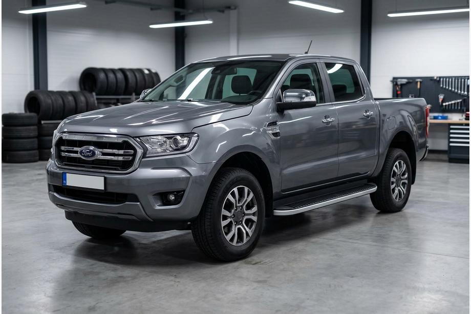 Ford Ranger 2011–2022 Boční prahy Tayga Grey (2 ks, hliník) Image