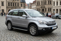 Honda CRV 2007–2011 Boční prahy Tayga Grey (2 ks, hliník) fotografie 1