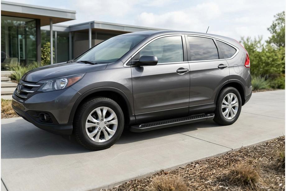 Honda CRV 2012–2016 Boční prahy Allmond Black (2 ks, hliník) Image
