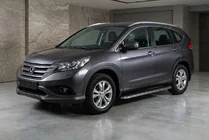 Honda CRV 2012–2016 Boční prahy Maydos V1 (2 ks, hliník ↗ nerez) fotografie 1