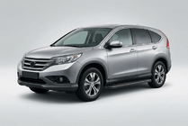 Honda CRV 2012–2016 Boční prahy Bosphorus Black (2 ks, hliník) fotografie 1