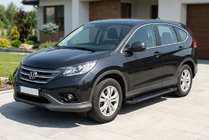 Honda CRV 2012–2016 Boční nášlapy RedLine Black (2 ks, hliník) fotografie 1