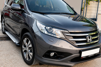 Honda CRV 2012–2016 Boční nášlapy Allmond Grey (2 ks, hliník) fotografie 1