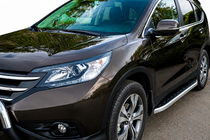 Honda CRV 2012–2016 Boční nášlapy Fullmond (2 ks, hliník) fotografie 1