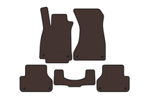 Audi A5 2016–2025 Gumové autokoberce Carsuit V1 (Sportback, hnědé) fotografie 1