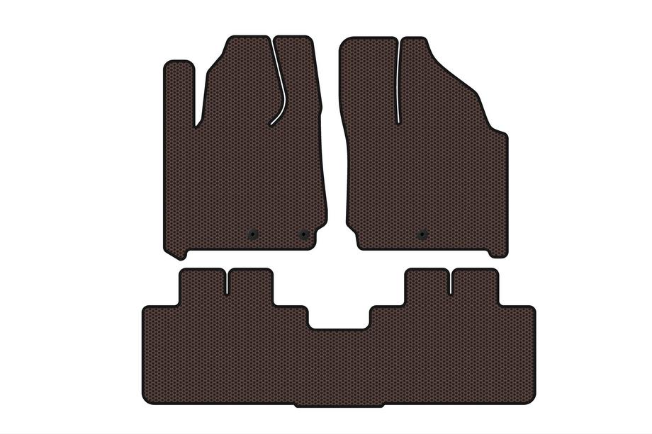 Cadillac SRX 2010–2016 Gumové koberce Carsuit (hnědé) Image