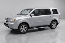 Honda Pilot 2008–2015 Boční prahy RedLine V1 (2 ks, hliník) fotografie 1
