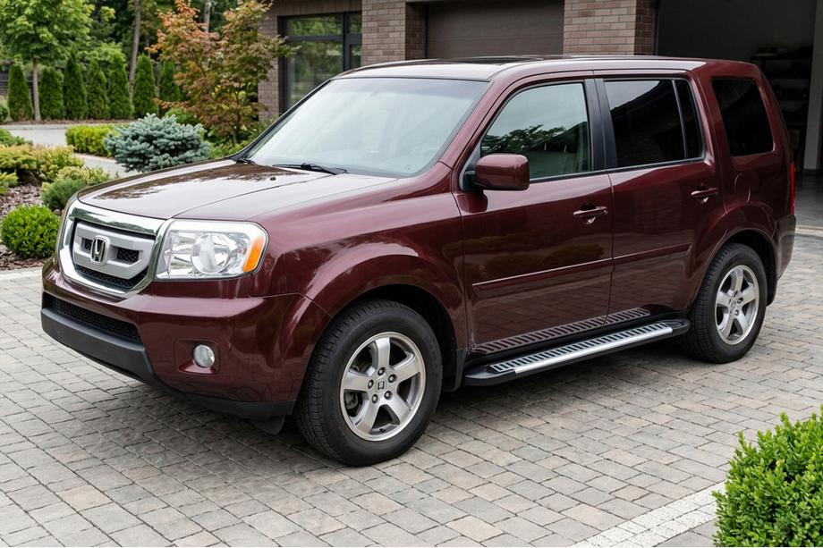 Honda Pilot 2008–2015 Boční nášlapy Line (2 ks, hliník) Image
