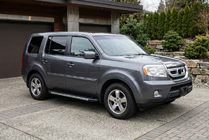 Honda Pilot 2008–2015 Boční nášlapy Duru (2 ks, hliník) fotografie 2