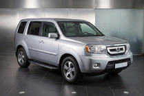 Honda Pilot 2008–2015 Boční nášlapy Duru (2 ks, hliník) fotografie 1