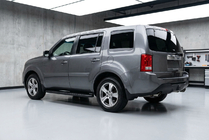 Honda Pilot 2008–2015 Boční prahy Bosphorus Black (2 ks, hliník) fotografie 1
