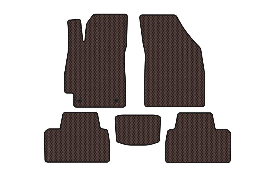 Daewoo Nubira 1997–1999 Gumové autokoberce Carsuit (SD, hnědé) Image