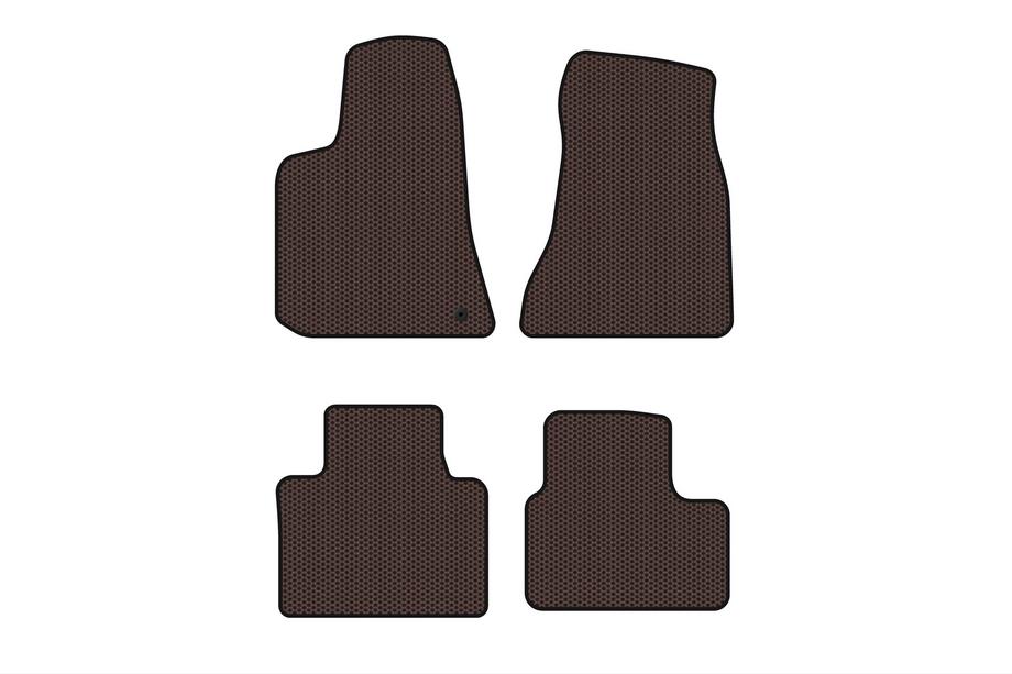 Dodge Charger 2005–2010 Gumové autokoberce Carsuit (2005-2010, hnědé) Image
