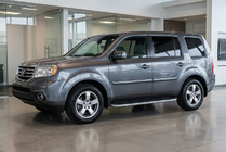 Honda Pilot 2008–2015 Boční prahy Tayga Grey (2 ks, hliník) fotografie 1