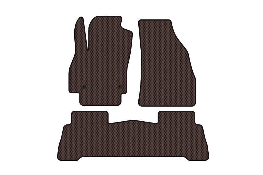 Fiat Fiorino/Qubo 2008–2024 Gumové autokoberce Carsuit (pro Fiorino, hnědé) Image