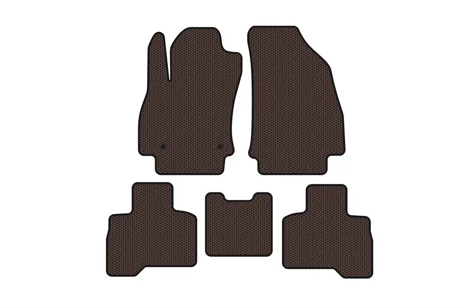 Fiat Fiorino/Qubo 2008–2024 Gumové autokoberce Carsuit pro Qubo 2008-2016, hnědé Image
