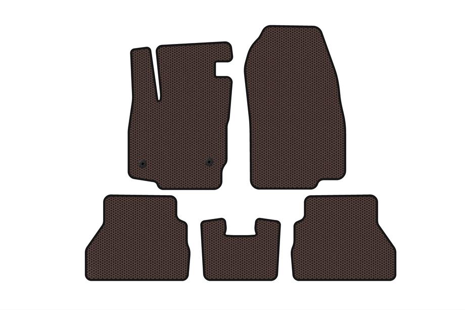 Ford B-Max 2012–2017 Gumové autokoberce Carsuit (hnědé) Image