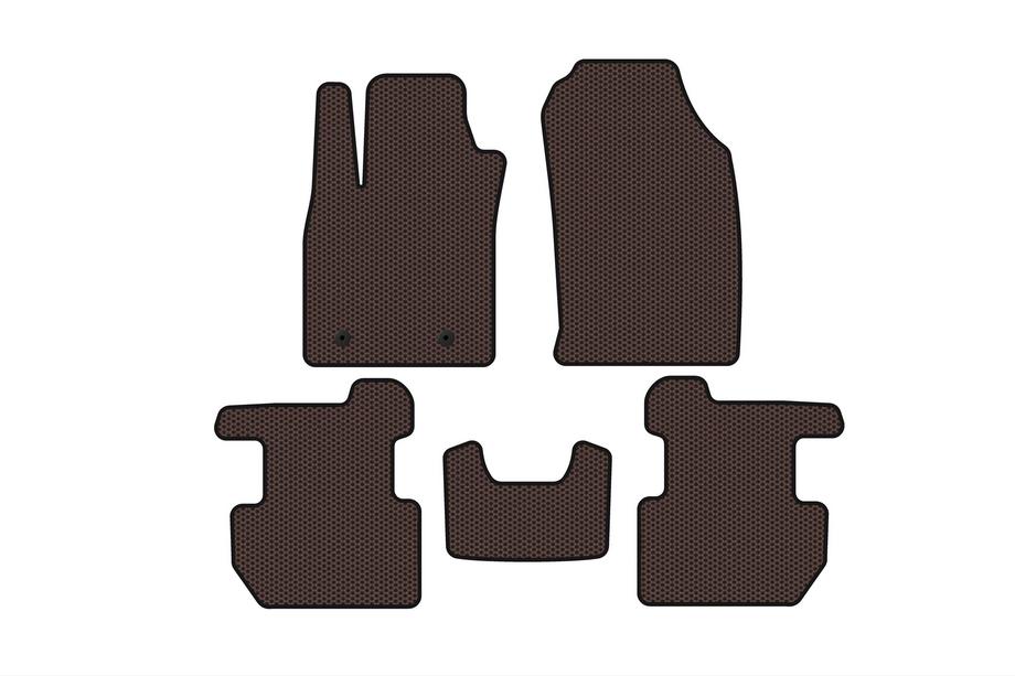 Ford EcoSport 2013–2022 Gumové koberce do auta Carsuit (2018-2022, hnědé) Image