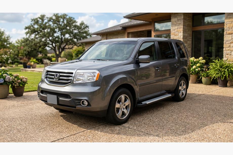 Honda Pilot 2008–2015 Boční nášlapy Allmond Grey (2 ks, hliník) Image