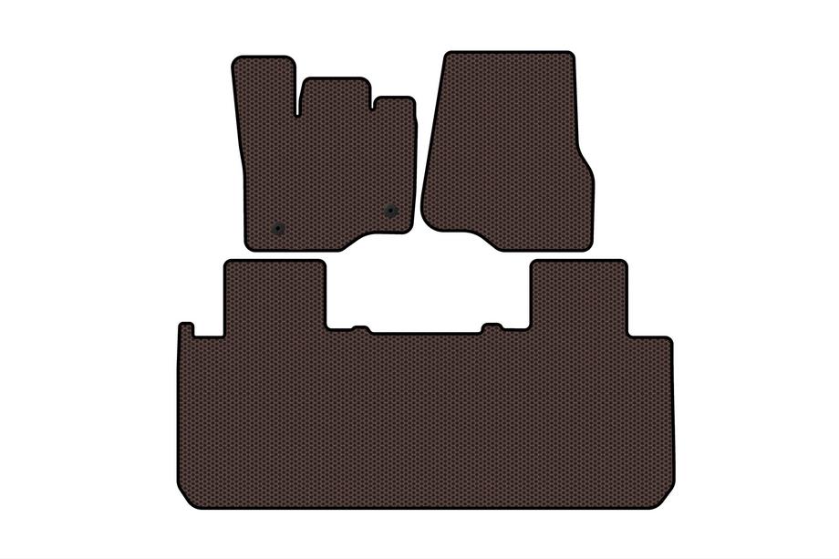 Ford F-150 2014–2021 Gumové autokoberce Carsuit (hnědé) Image