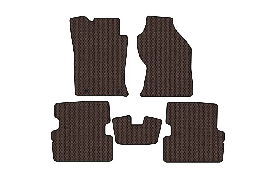Ford Focus I 1998–2005 Gumové autokoberce Carsuit (2001-2005, SW, hnědé) Image