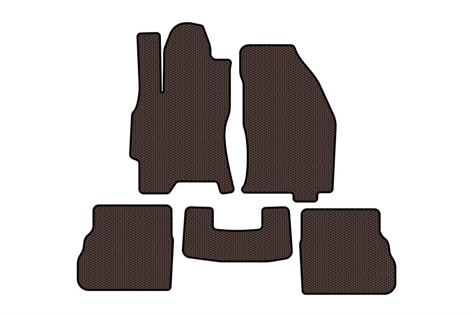 Ford Mondeo 1996–2001 Gumové autokoberce Carsuit (SD, hnědé) Image
