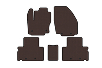 Ford S-Max 2007–2014 Gumové autokoberce Carsuit (hnědé) fotografie 1