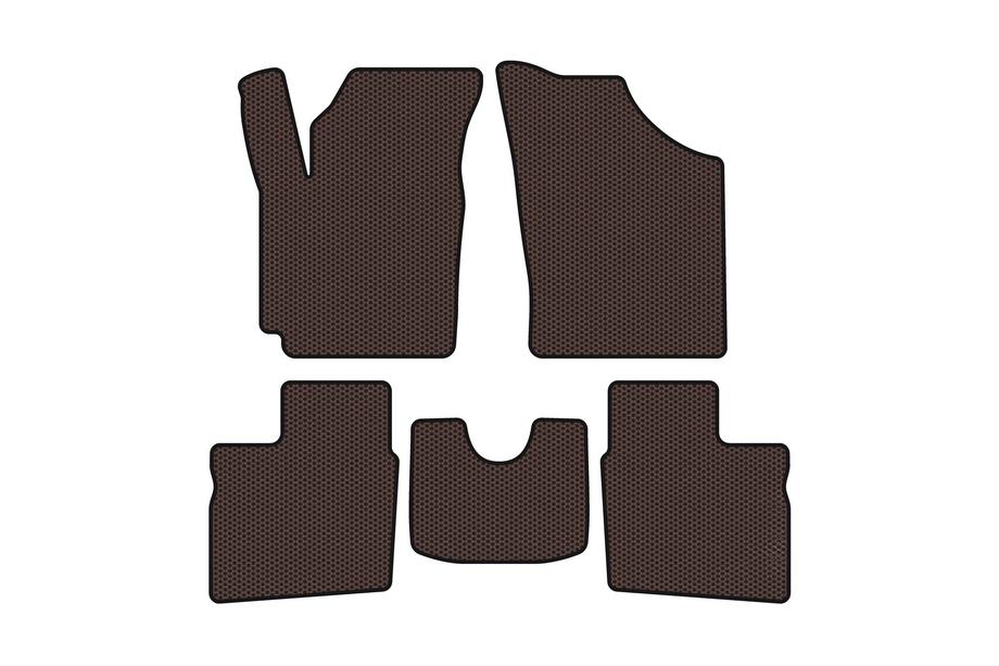 Geely CK-1 2005–2008 Gumové koberce Carsuit (2005-2009, SD, hnědé) Image