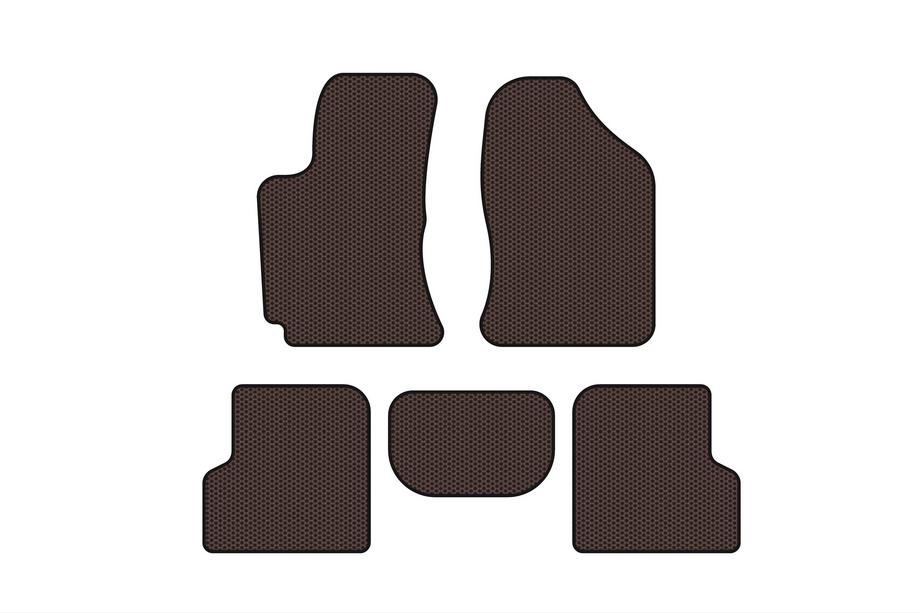 Geely SL 2011– Gumové autokoberce Carsuit (hnědé) Image