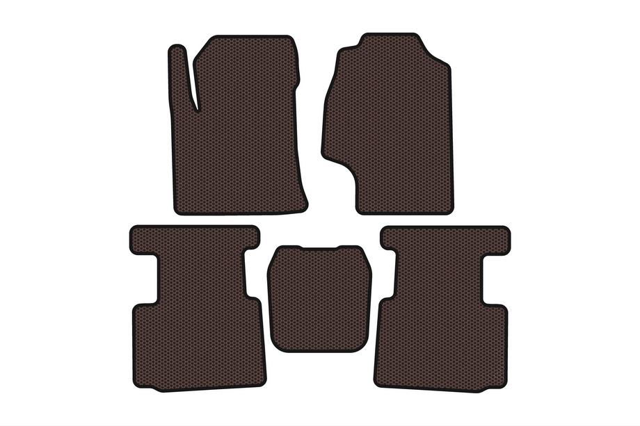 GreatWall Haval H2 2014–2021 Gumové autokoberce Carsuit (hnědé) Image