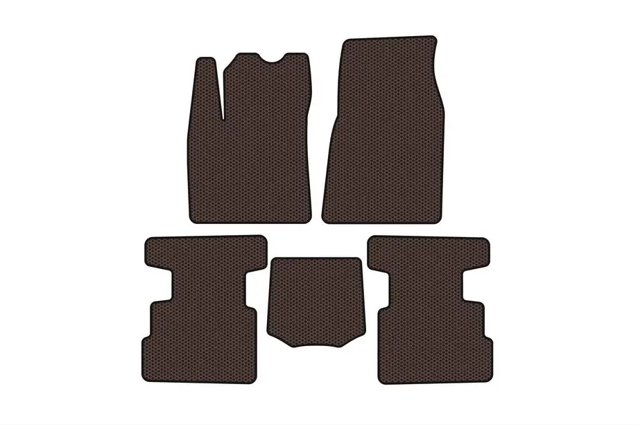 Great Wall Haval H6 III 2020– Gumové autokoberce Carsuit (hnědé) Image