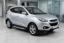 Hyundai IX-35 2010–2015 Boční nášlapy Sunrise (2 ks, hliník) fotografie 1