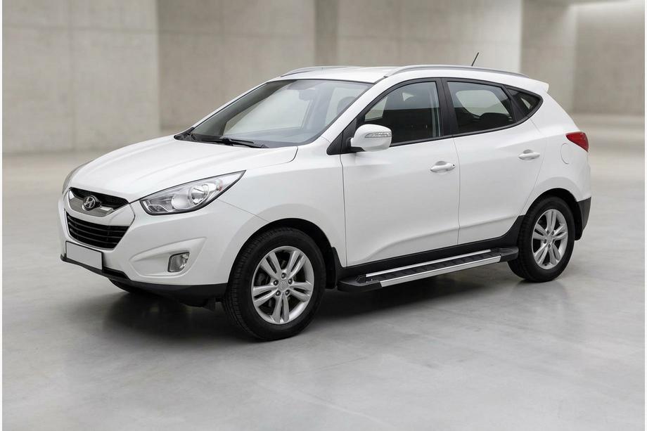 Hyundai IX-35 2010–2015 Boční prahy RedLine V1 (2 ks, hliník) Image